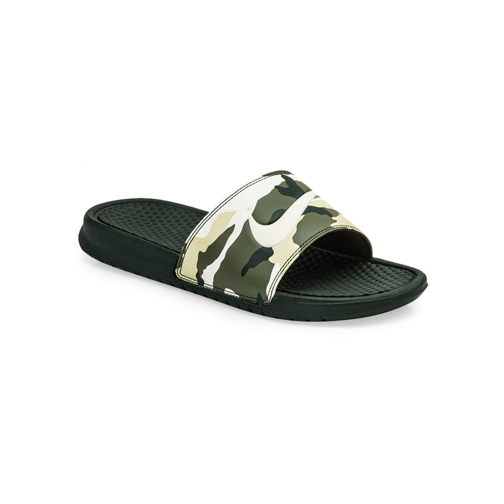 nike benassi camuflado