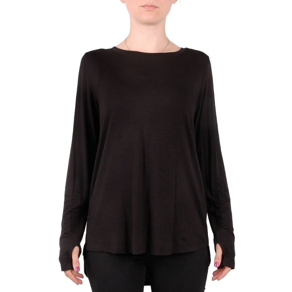 Remera Hifel Manga Larga Mujer