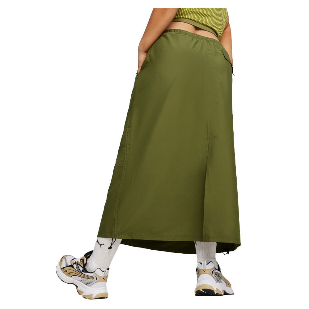 Pollera Mujer Puma Dare To Midi — imagen 2