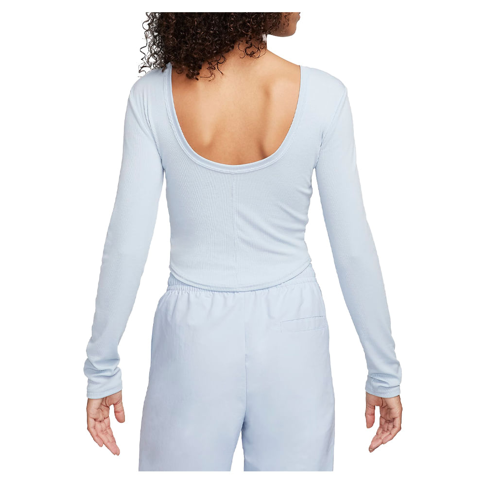 Remera Manga Larga Mujer Nike Chill Knit — imagen 2