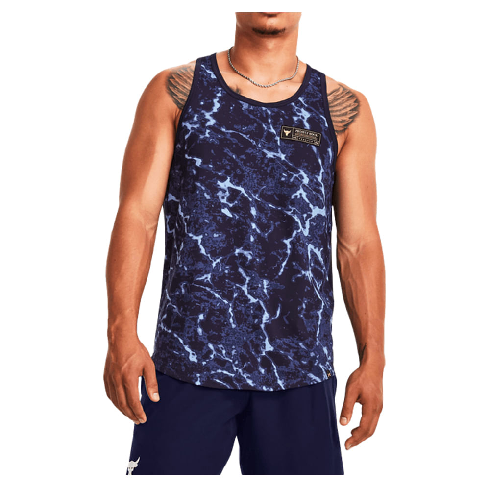 Musculosa Hombre Under Armour Proyect Rock