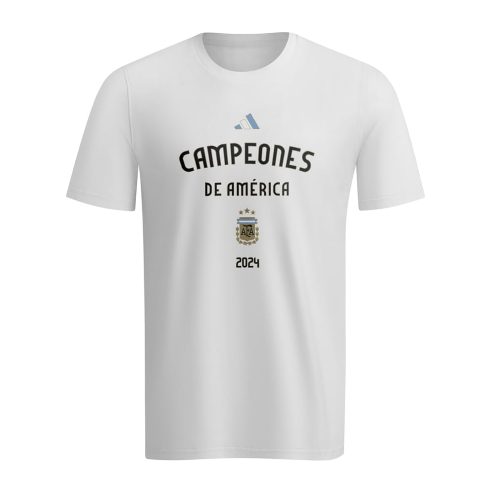 Remera Hombre adidas Argentina Campeon 2024