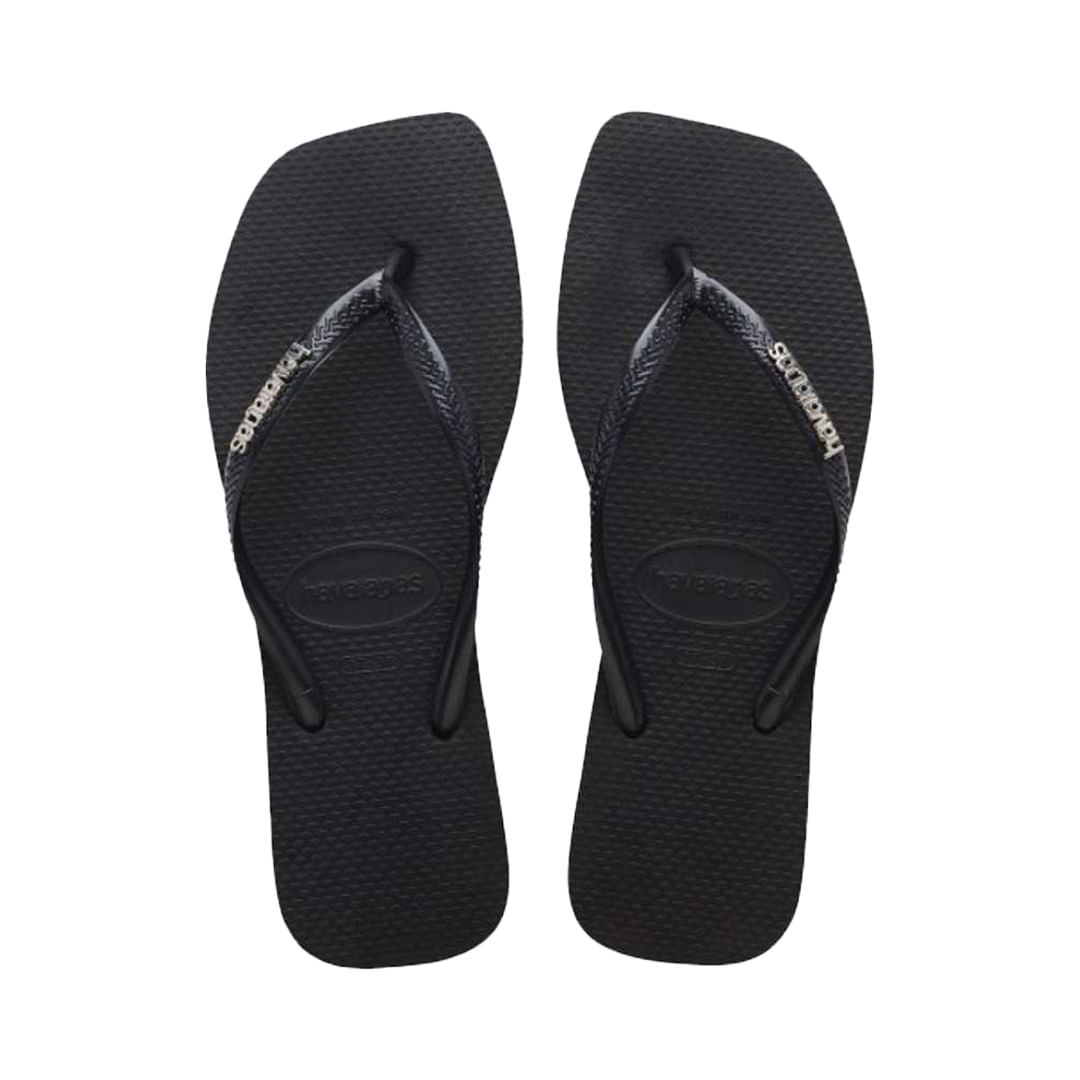 Ojotas Mujer Havaianas Slim Square Metalic