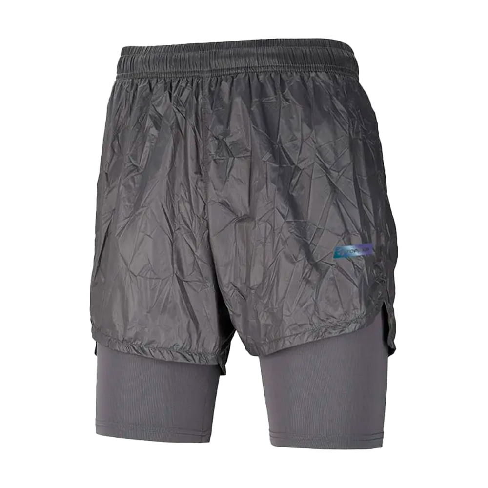 Short Hombre Topper Crinkled