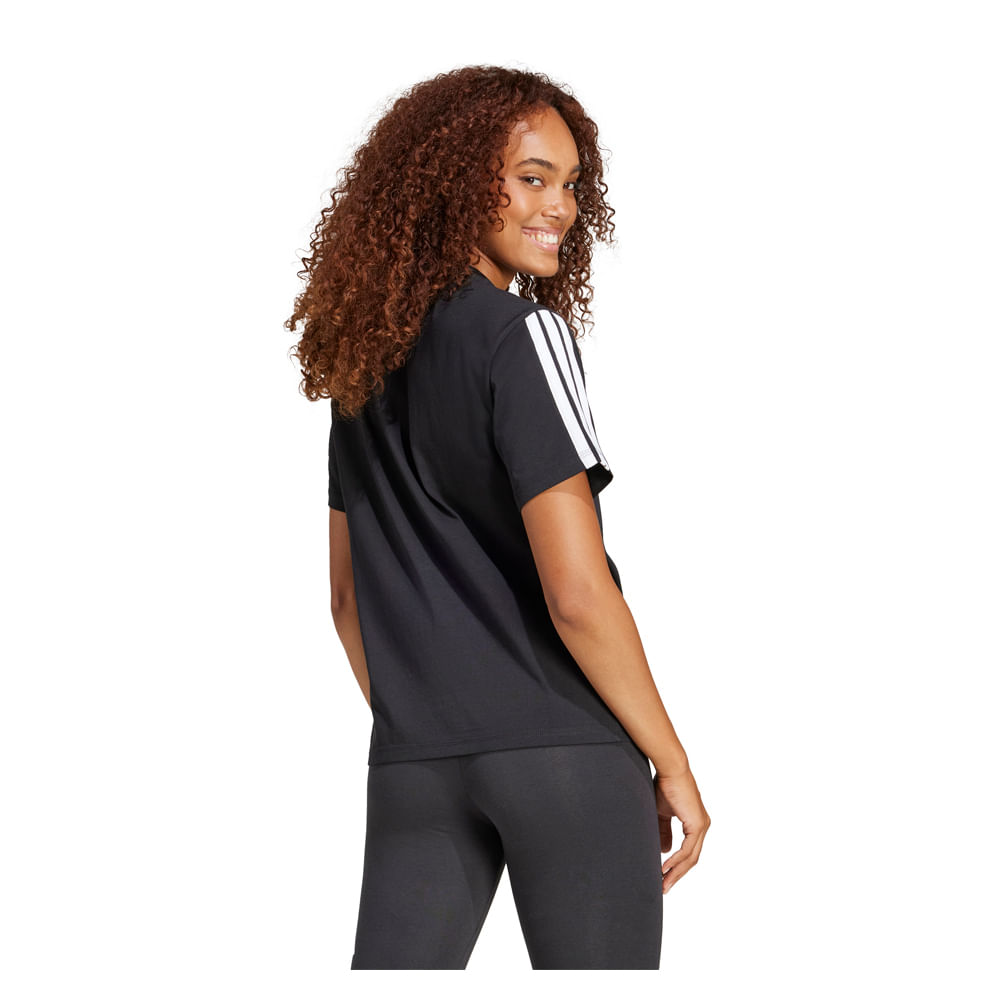 Remera Mujer adidas Essentials 3 Tiras — imagen 2
