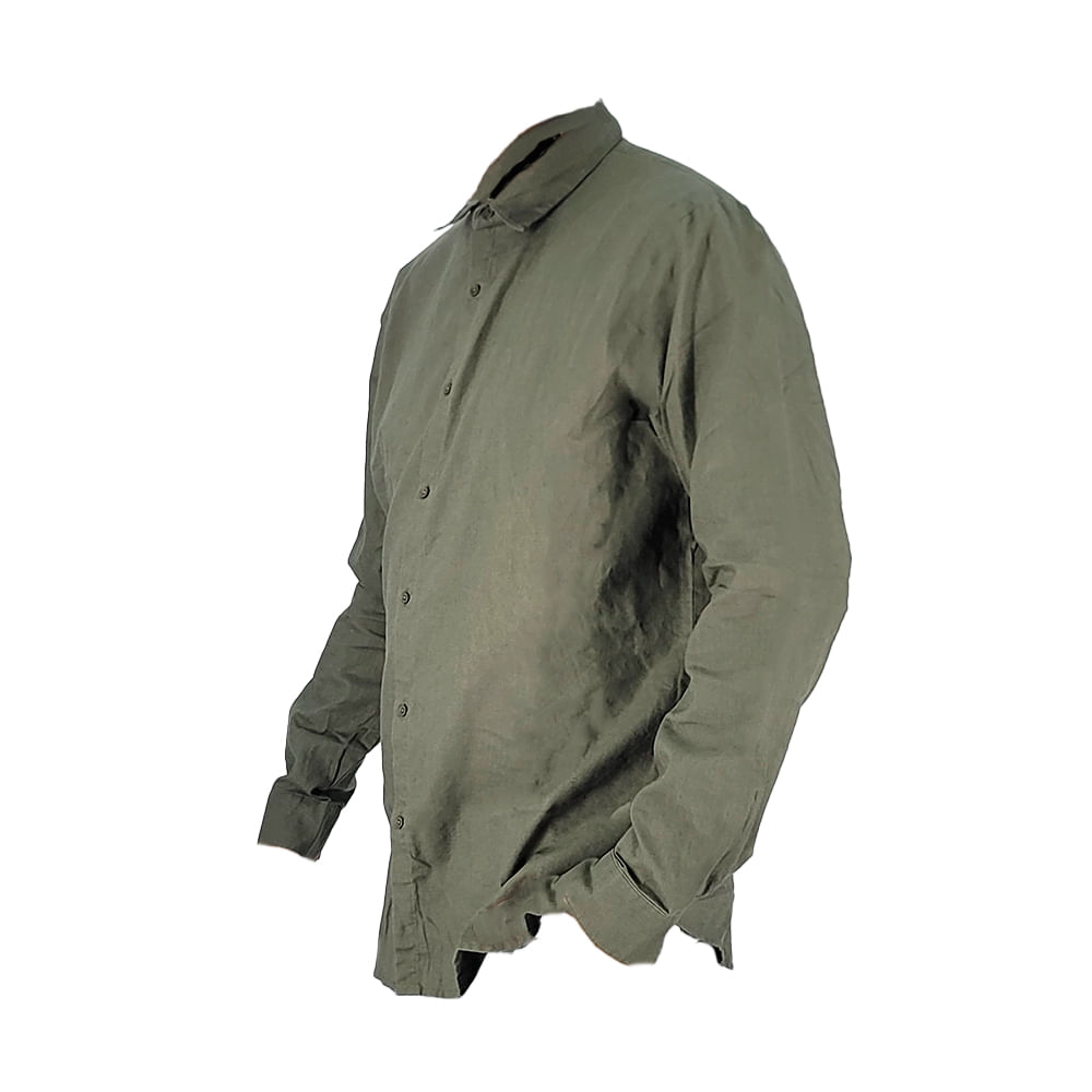 Camisa Manga Larga Hombre Brand Team Solid