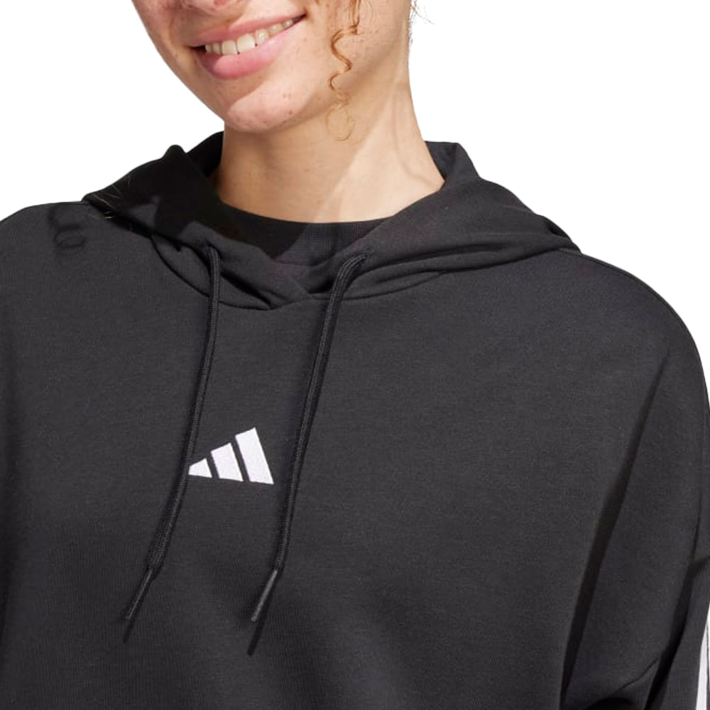 Buzo Mujer adidas Ess 3 Stripes — imagen 4