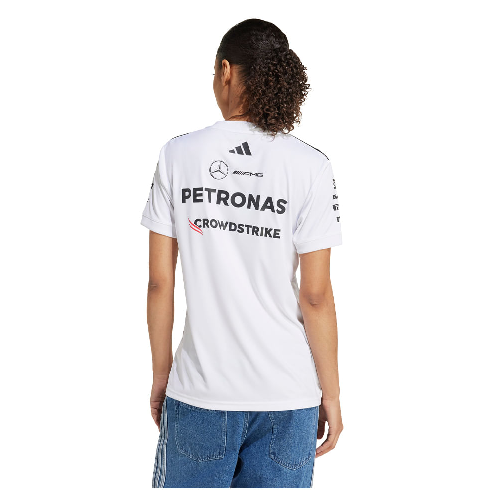 Remera Mujer adidas Piloto Mercedes Benz Amg F1 — imagen 2