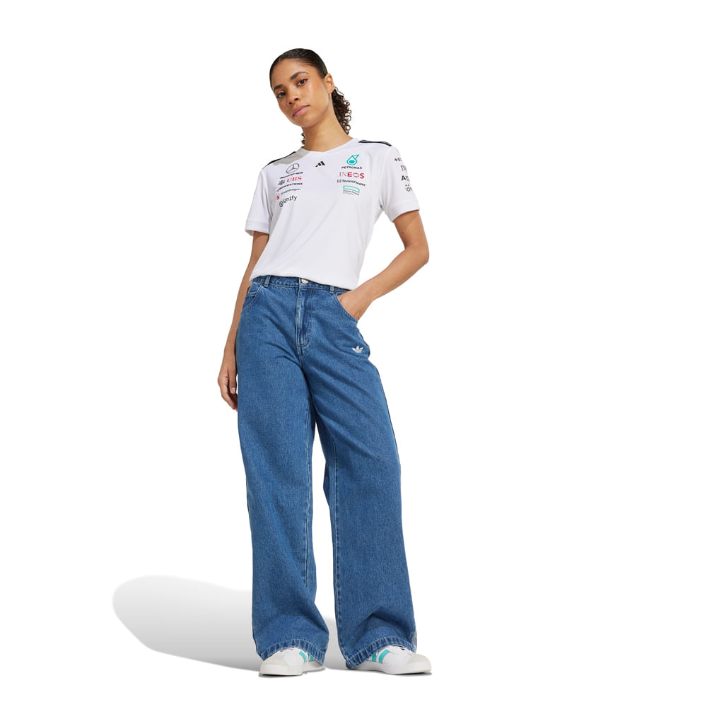 Remera Mujer adidas Piloto Mercedes Benz Amg F1 — imagen 5