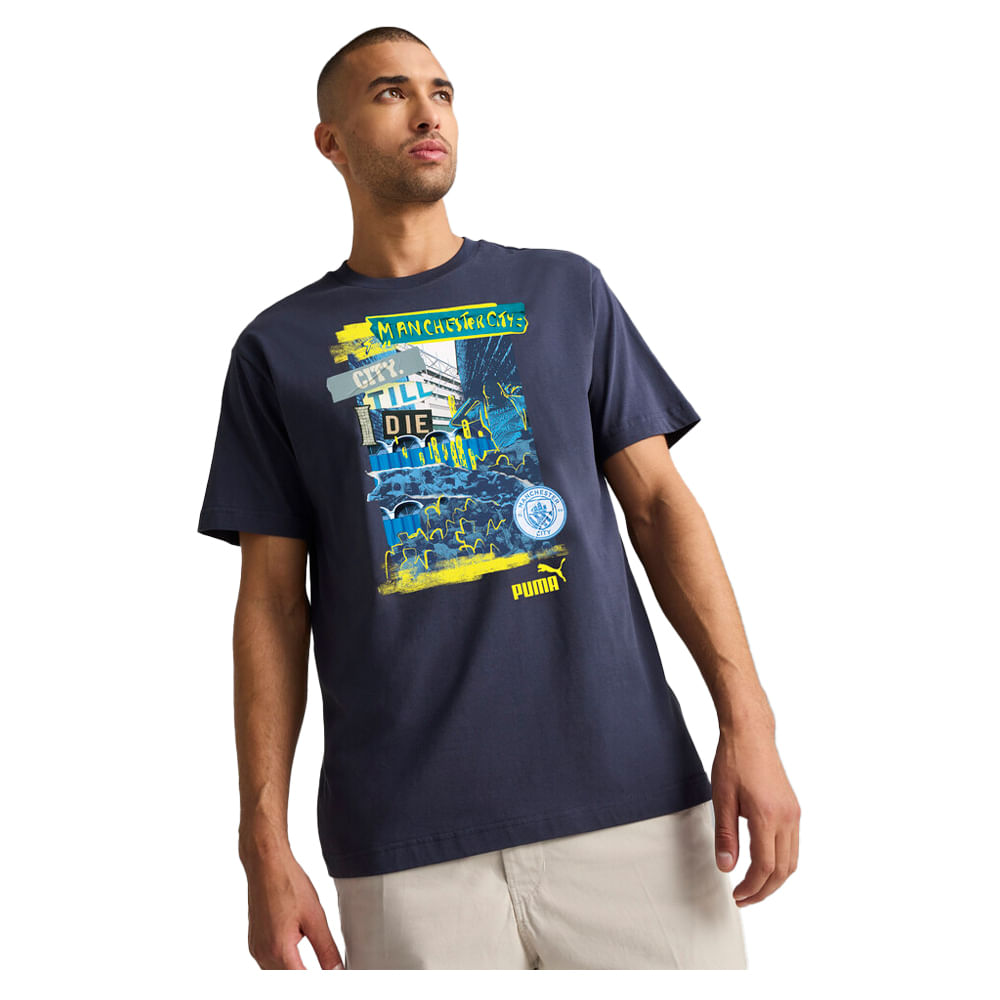 Remera Hombre Puma Manchester City Ftblnrgy — imagen 3