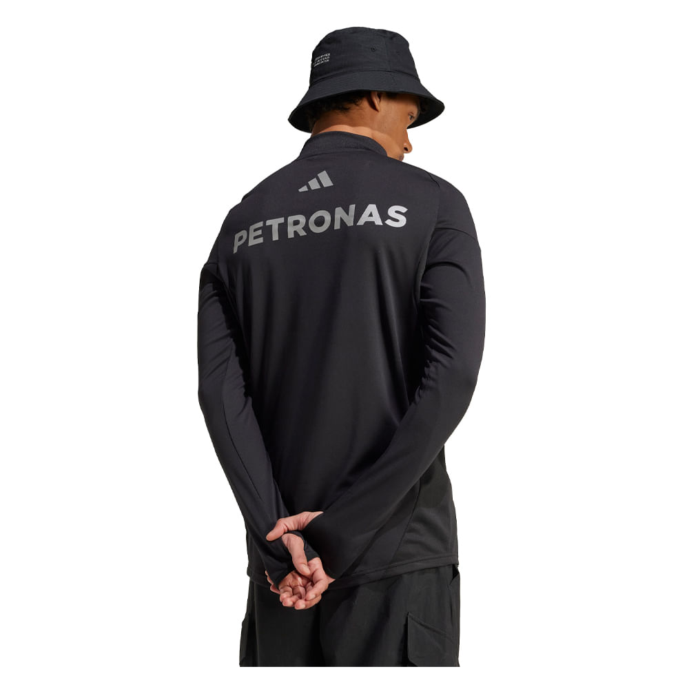 Remera Manga Larga Hombre adidas Mercedes Amg F1 Team — imagen 2