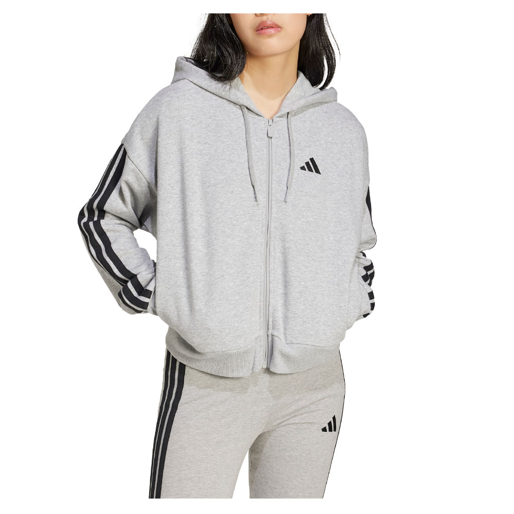 Campera Mujer adidas Essentials 3 Tiras
