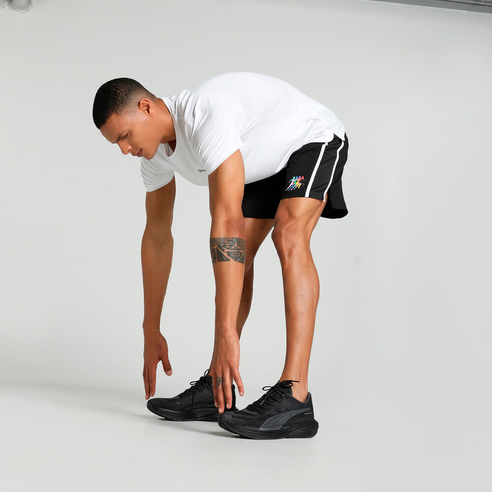 Short Hombre Puma Pride Run 7 — imagen 5