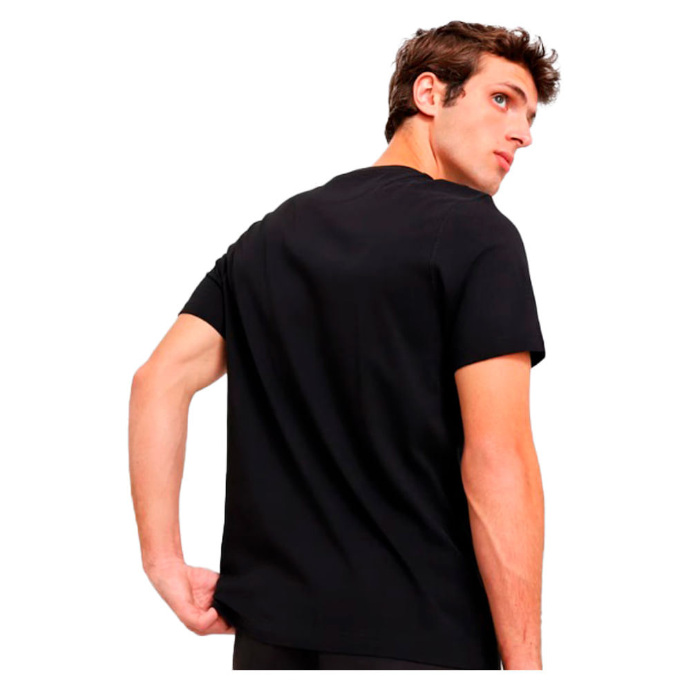 Remera Hombre Puma Wardrobe Ess Suede — imagen 3