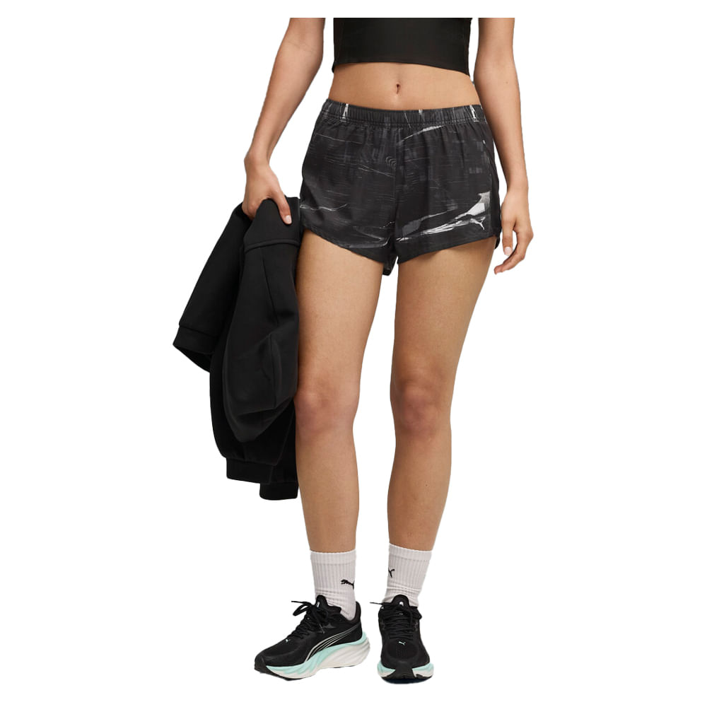 Short Mujer Puma Run Velocity — imagen 2