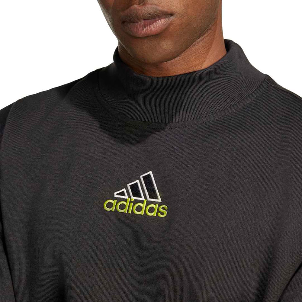 Remera Manga Larga Hombre Mock Neck — imagen 4