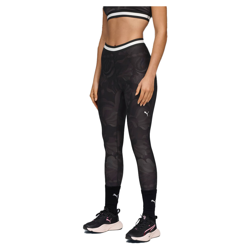 Calza Mujer Puma Strong Floral Ribbon — imagen 2