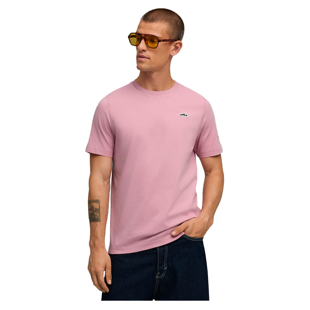 Remera Hombre Puma Wardrobe Ess Suede — imagen 2