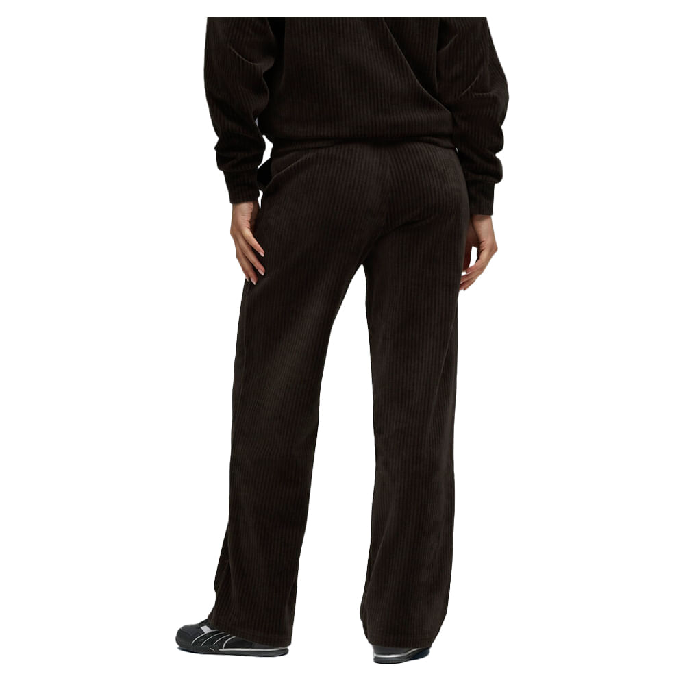 Pantalón Mujer Puma Ess Elevated Velour — imagen 3