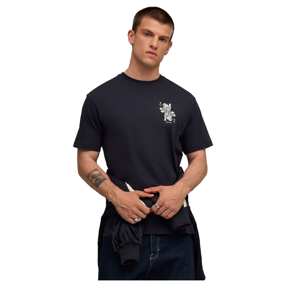 Remera Hombre Puma Card Play Relaxed