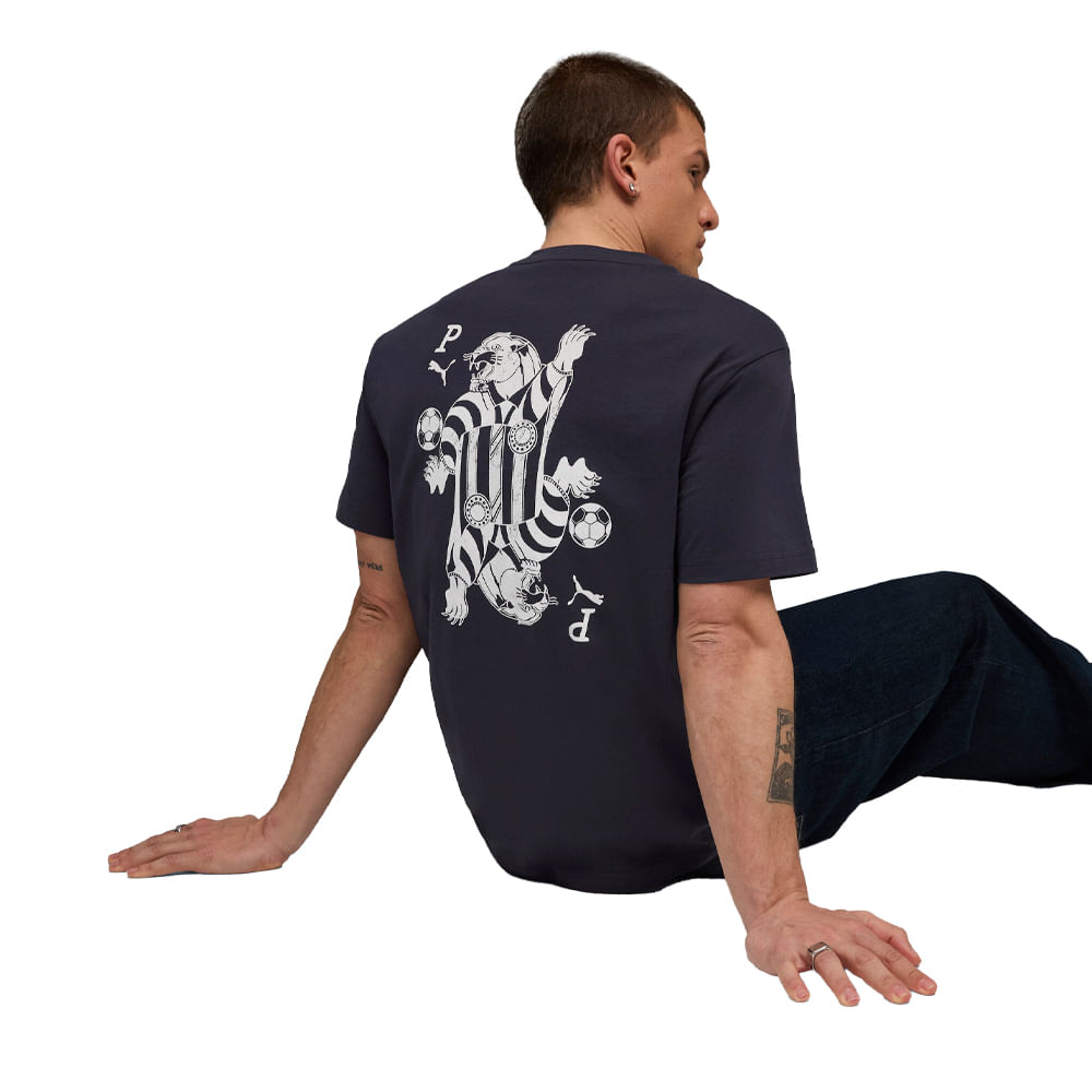 Remera Hombre Puma Card Play Relaxed — imagen 2