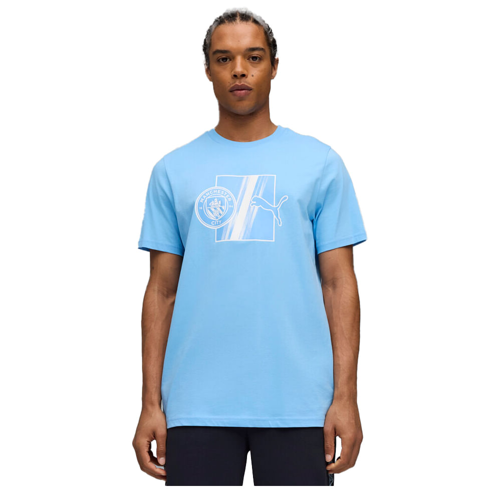 Remera Hombre Puma Manchester City Ftblculture — imagen 2