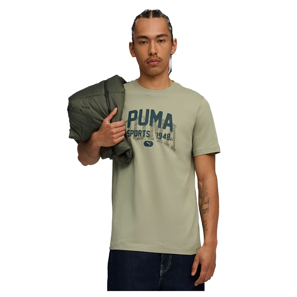 Remera Hombre Puma Graphic Varsity