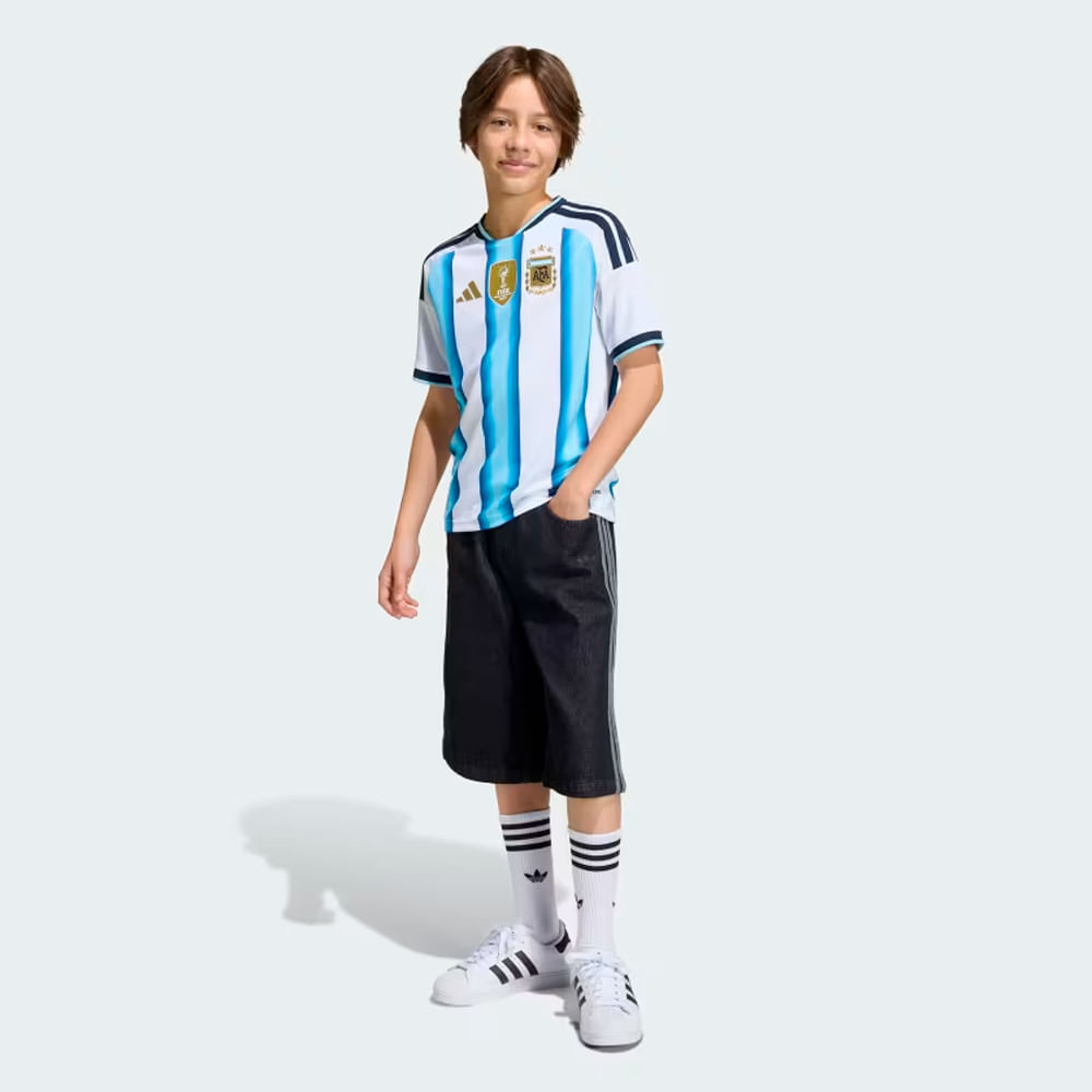 Camiseta Niños adidas AFA Seleccion Argentina Titular — imagen 5