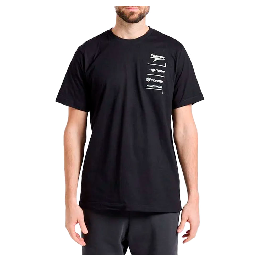 Remera Hombre Topper Gtm Multibrand