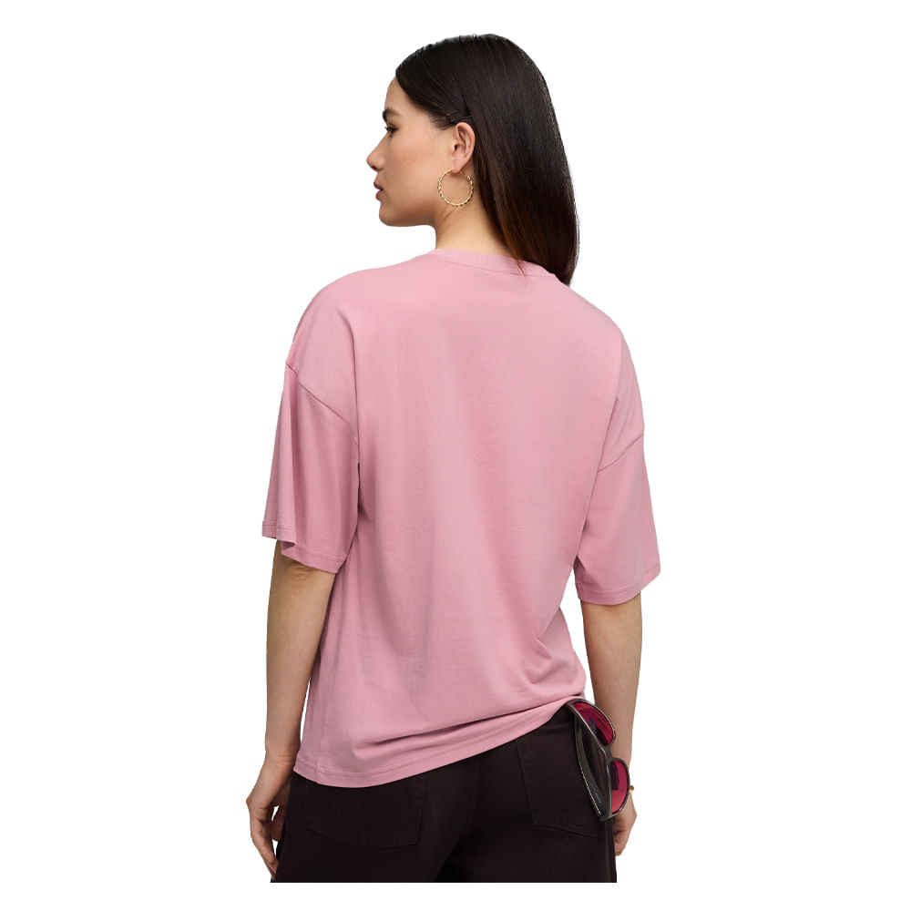 Remera Mujer Puma Wardrobe Ess Oversized — imagen 2