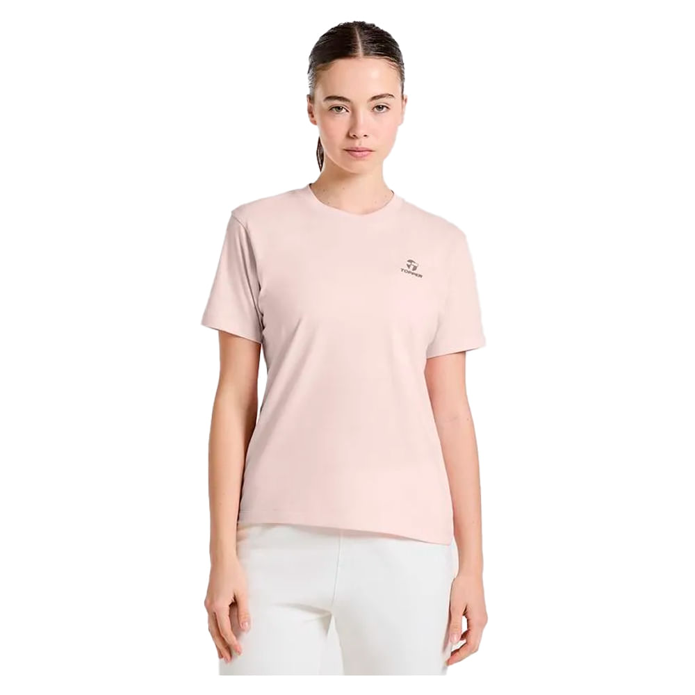 Remera Mujer Topper Basica
