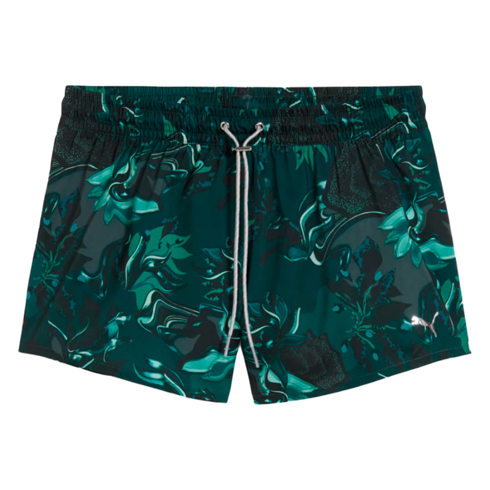 Short Mujer Puma Green Terrains Graphic