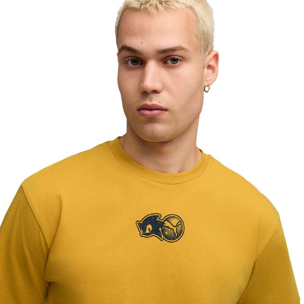 Remera Hombre Puma X Sonic Relaxed Graphic — imagen 2