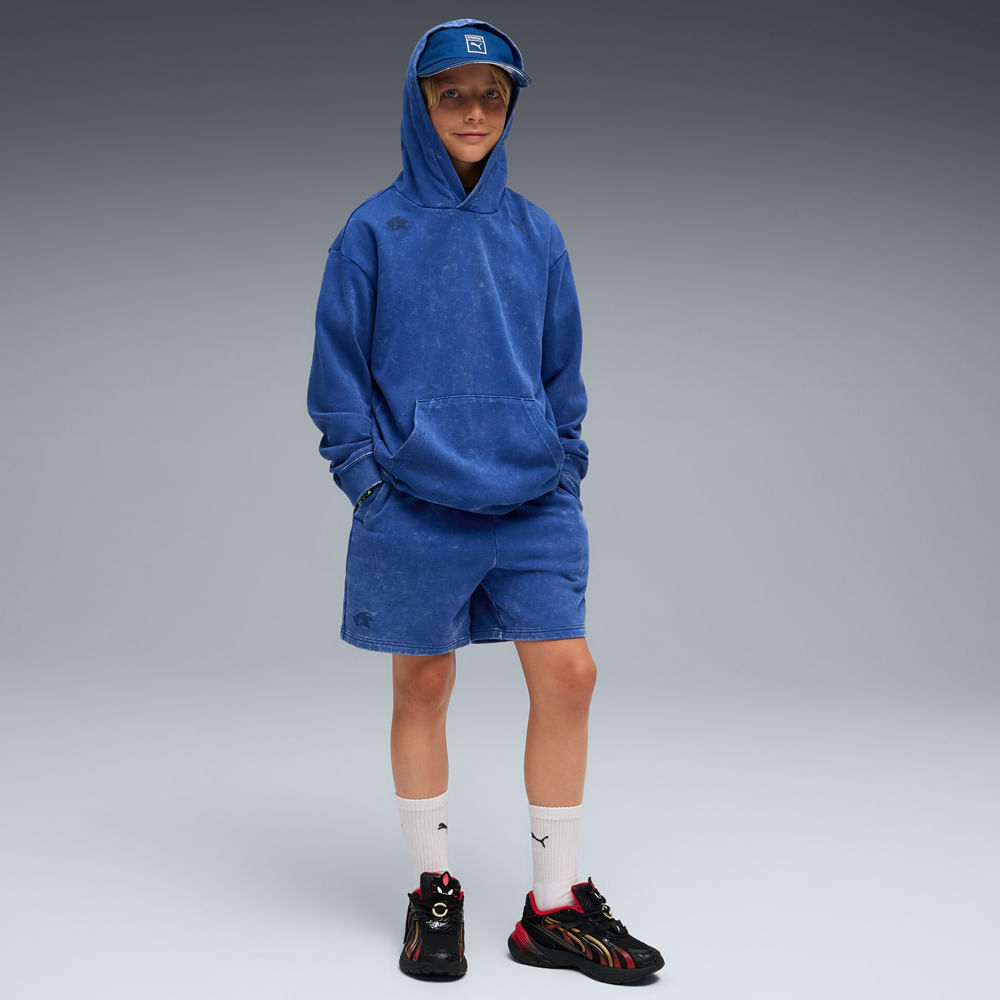 Buzo Niños Puma X Sonic Relaxed Graphic — imagen 3