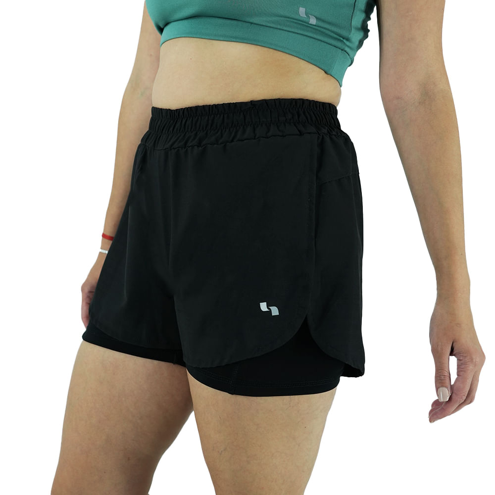 Short Mujer Hifel Essential De Punto — imagen 2