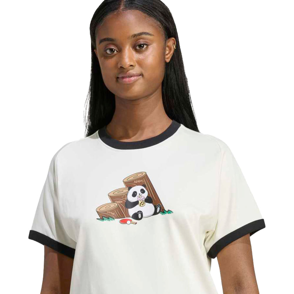 Remera adidas Panda Graphic — imagen 4