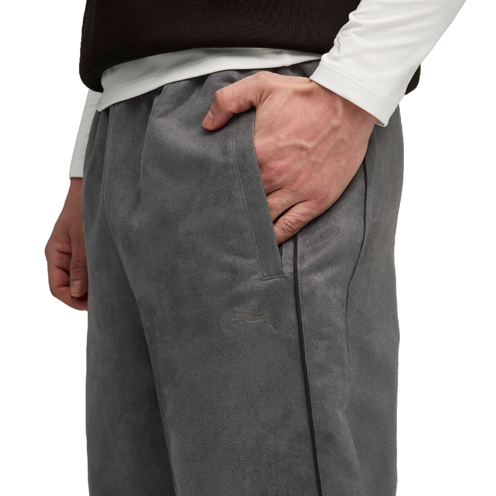 Pantalón Hombre Puma T7 Relaxed Suede Track — imagen 2