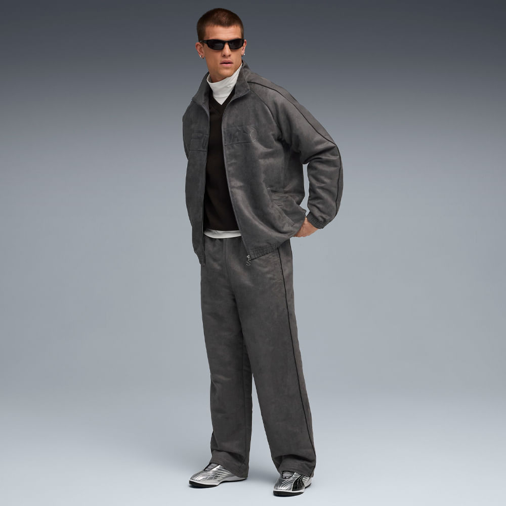 Pantalón Hombre Puma T7 Relaxed Suede Track — imagen 3