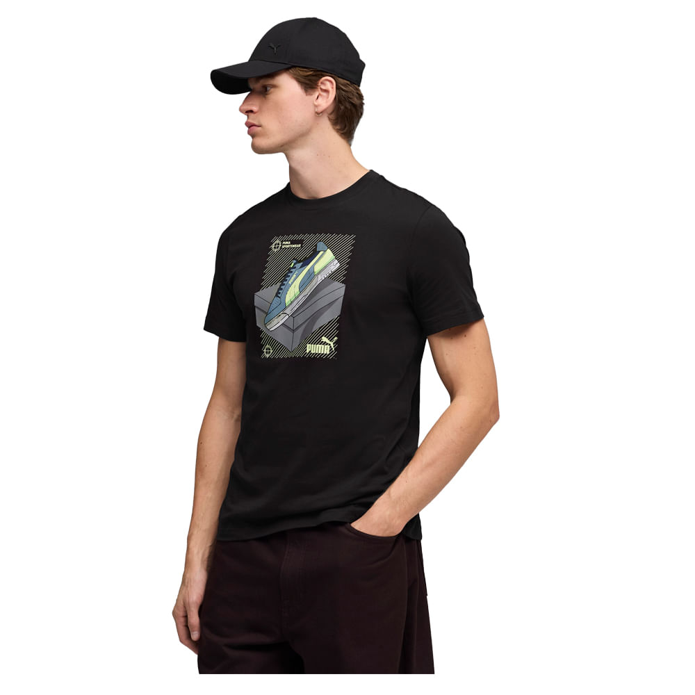 Remera Hombre Puma Graphic Sneaker