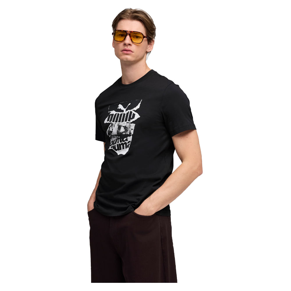 Remera Hombre Puma Graphic Photoprint