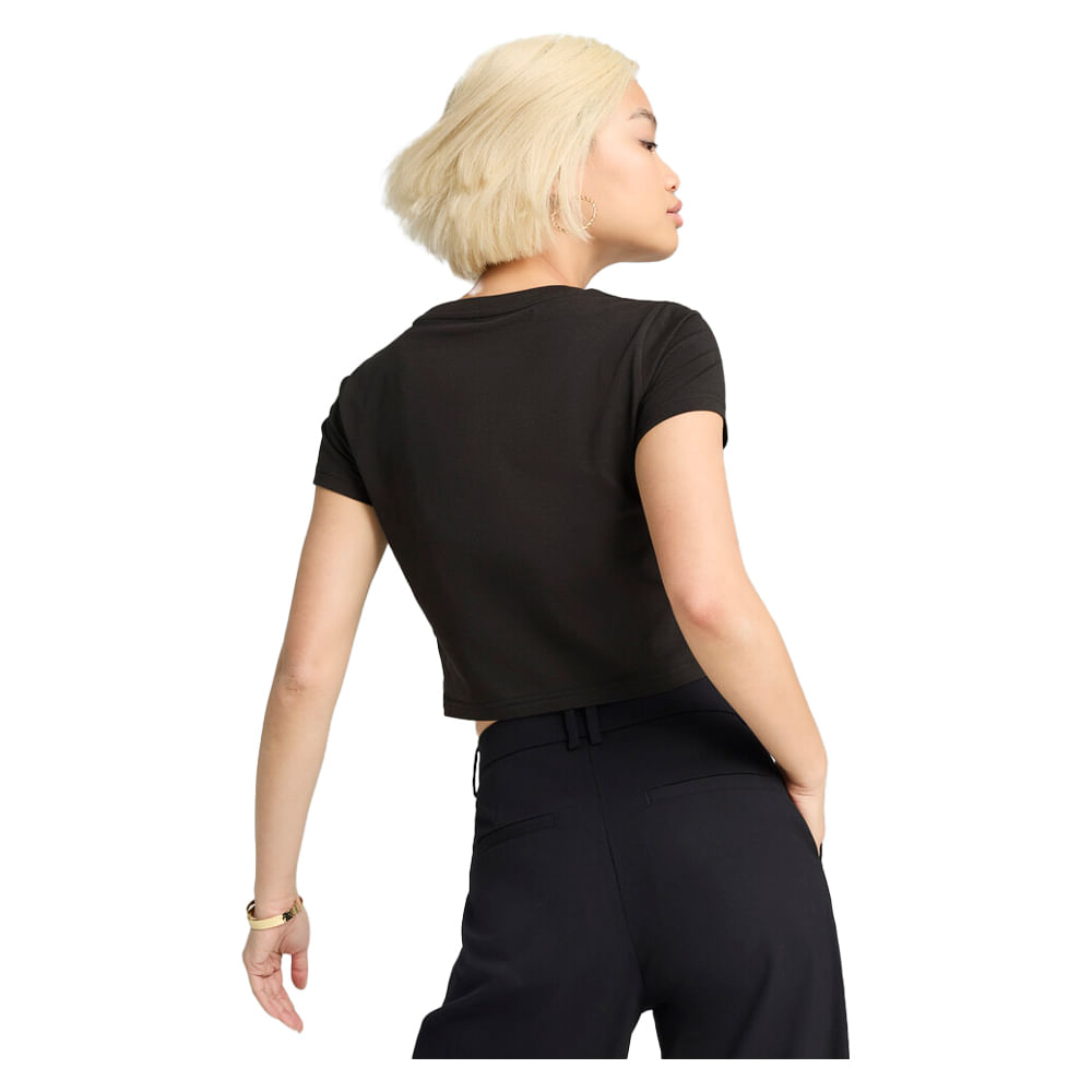 Remera Mujer Puma Wardrobe Ess Baby — imagen 3