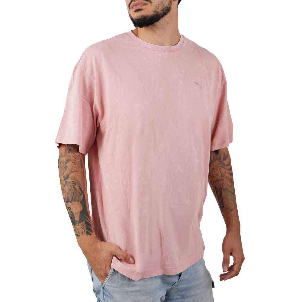 Remera Hombre Puma Elevated Relaxed Wash — imagen 3