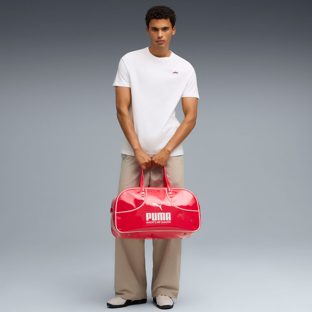 Remera Hombre Puma Wardrobe Ess Suede — imagen 3