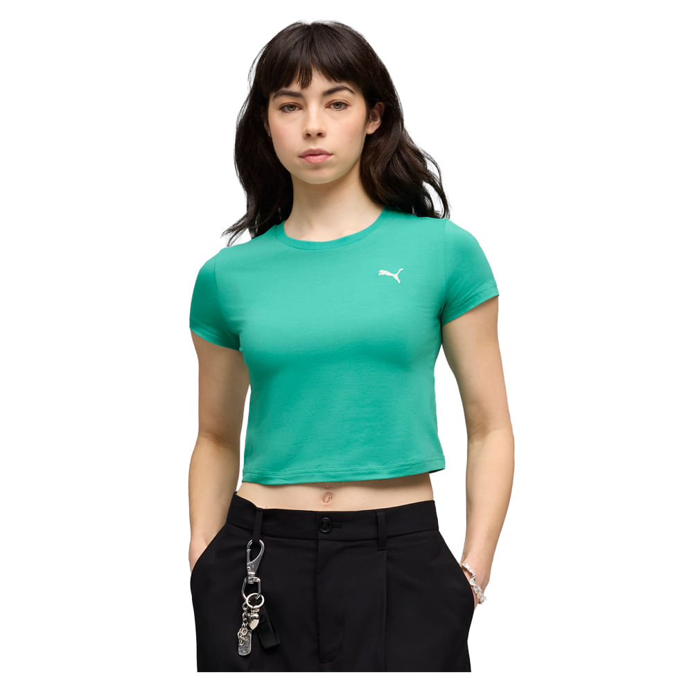 Remera Mujer Puma Wardrobe Ess Baby