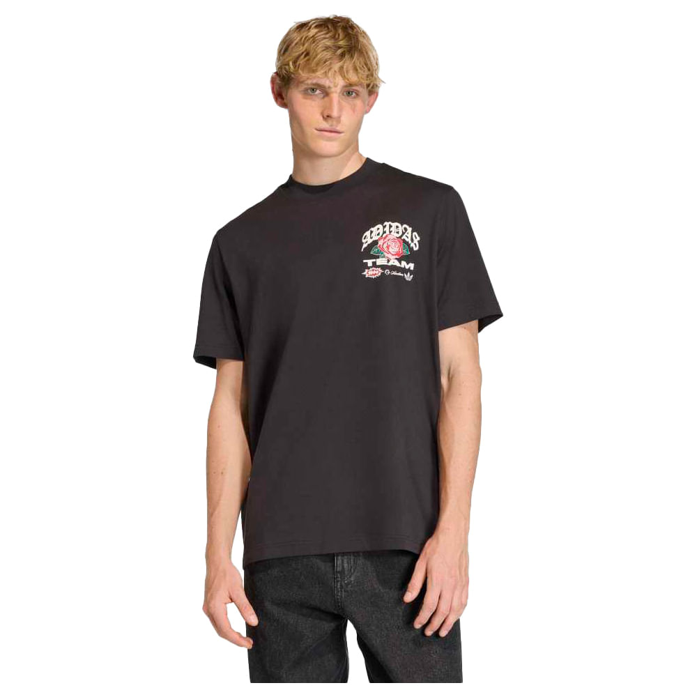 Remera Hombre adidas Gfx Roses — imagen 2