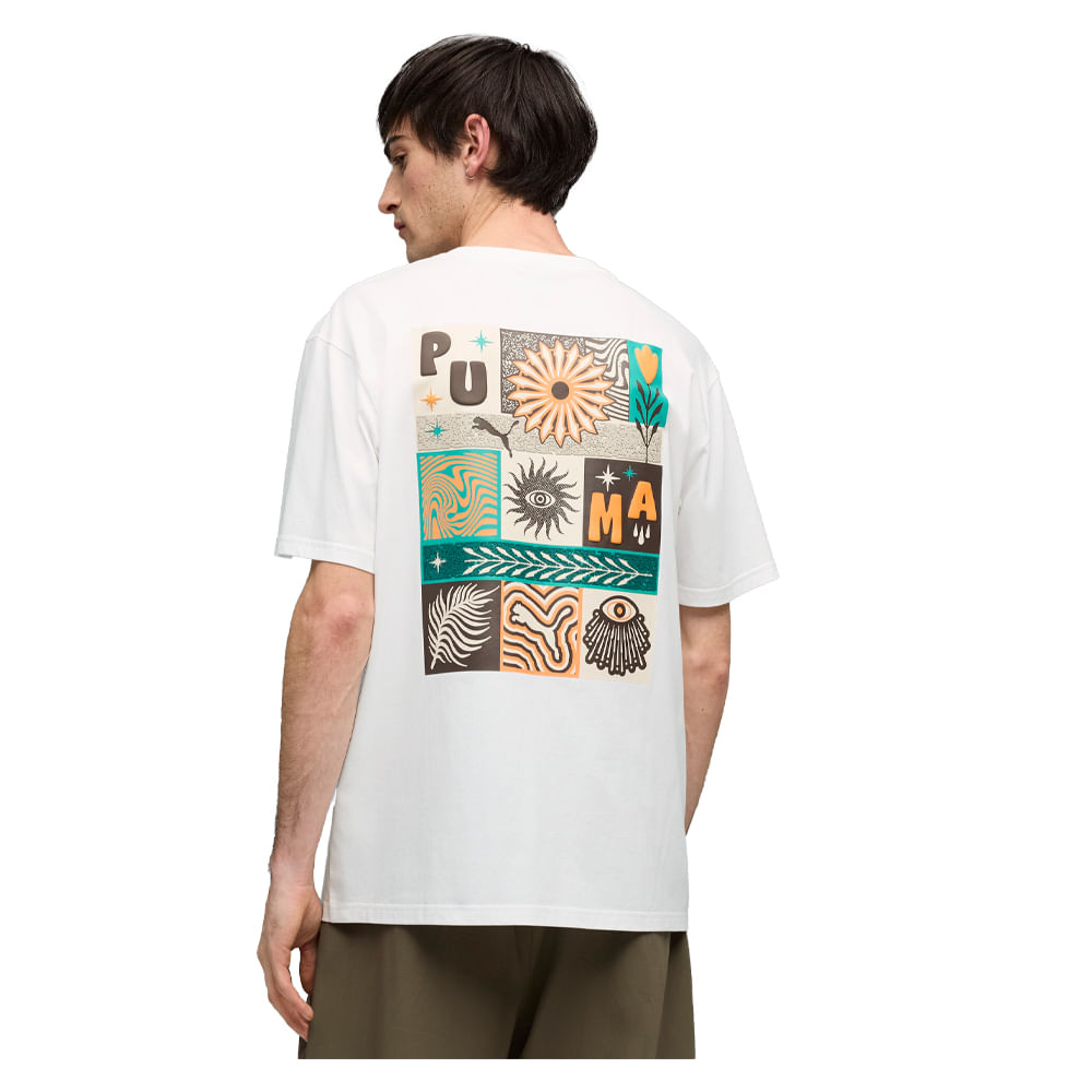Remera Hombre Puma Sunset Drive Relaxed — imagen 2