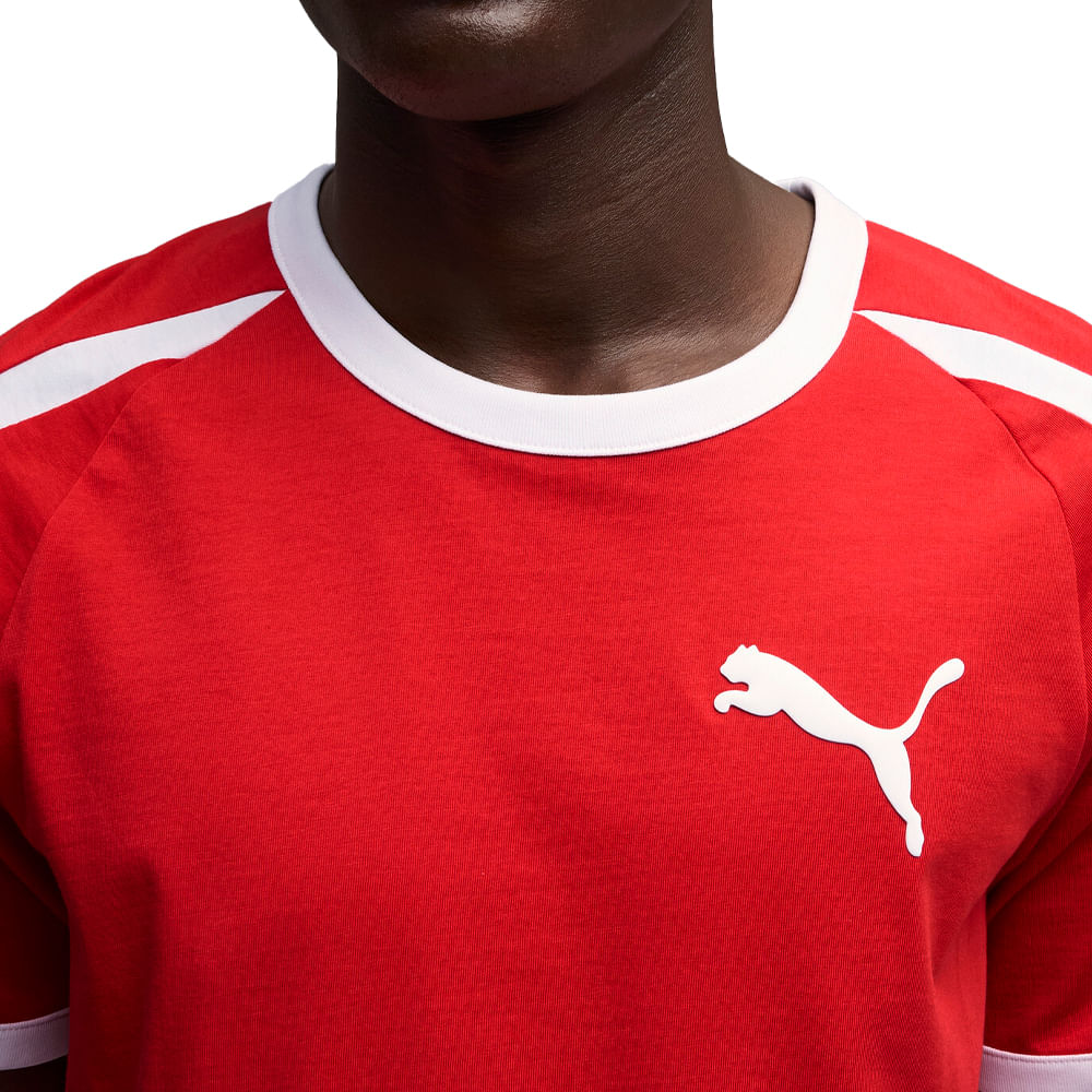 Remera Hombre Puma T7 Big Cat Ringer — imagen 2