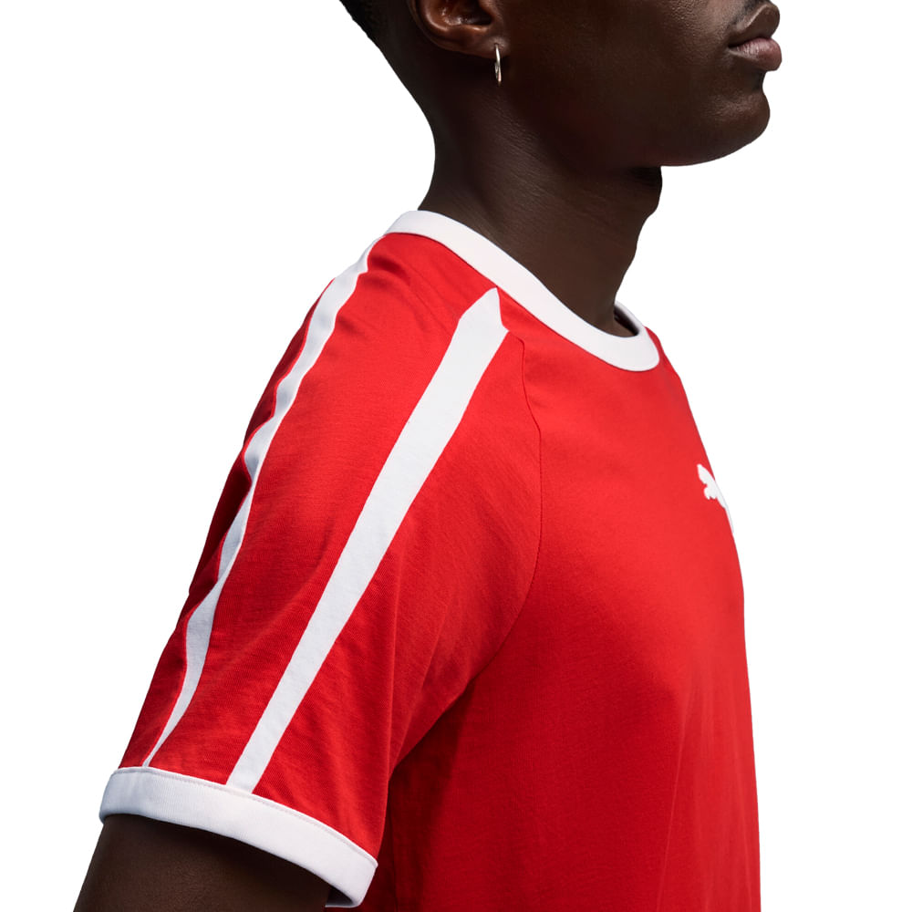 Remera Hombre Puma T7 Big Cat Ringer — imagen 4