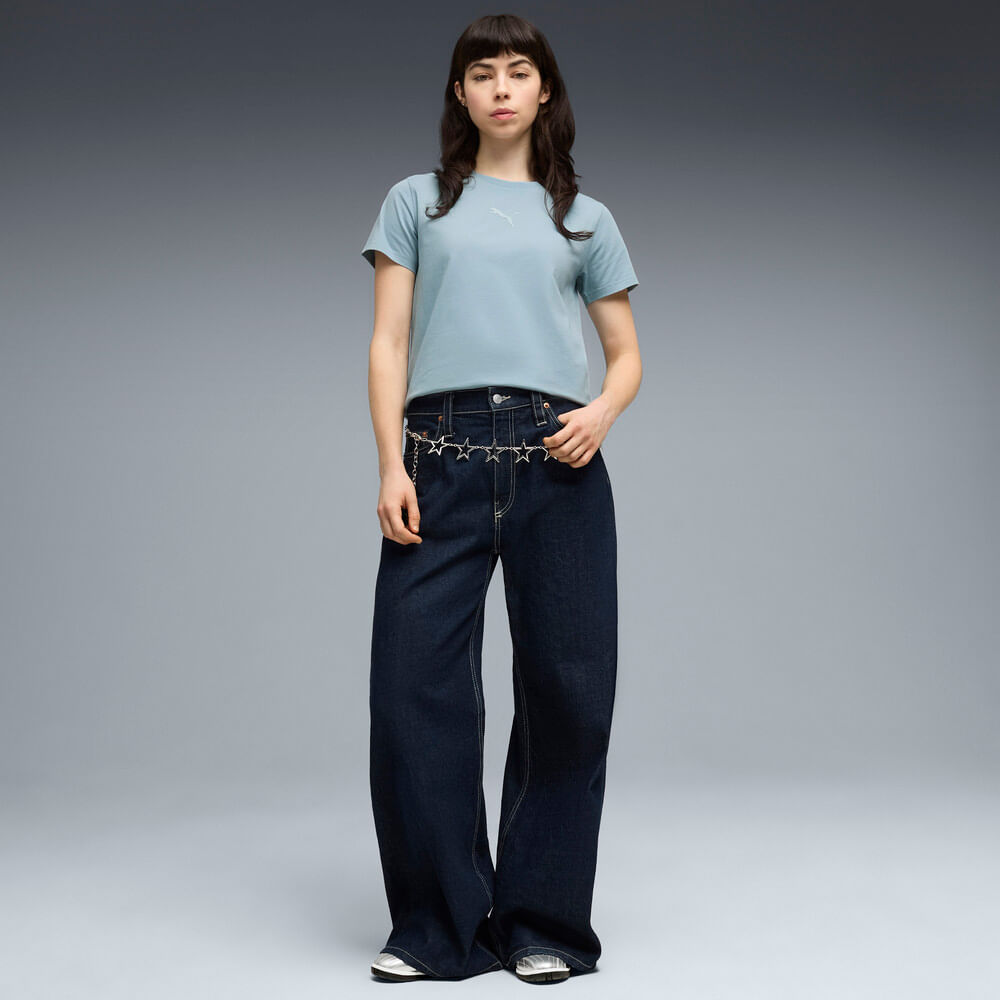 Remera Mujer Puma Ess Elevated Comfort Logo — imagen 4