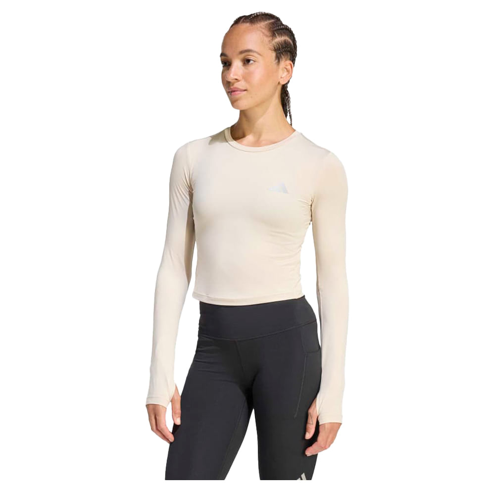 Remera Manga Larga Mujer adidas Run Ess Adi 365 — imagen 2